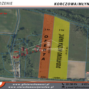 Podkarpackie. Korczowa. Sprzedaż działek (803/2609/OGS)