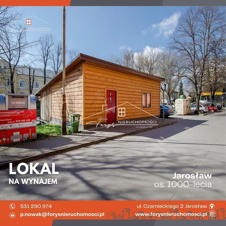 Lokal użytkowy na wynajem Jarosław, os. 1000-lecia, 39 m²